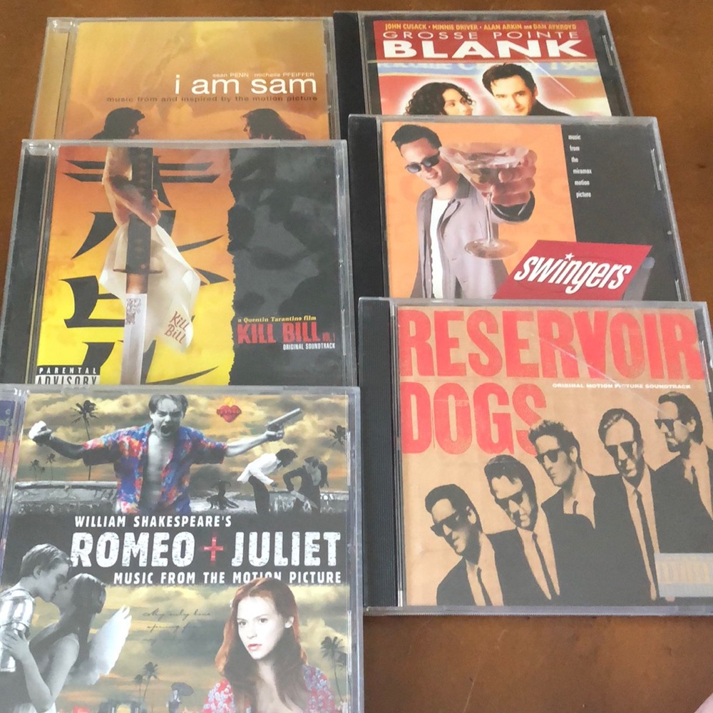 Bundle of soundtrack CDs